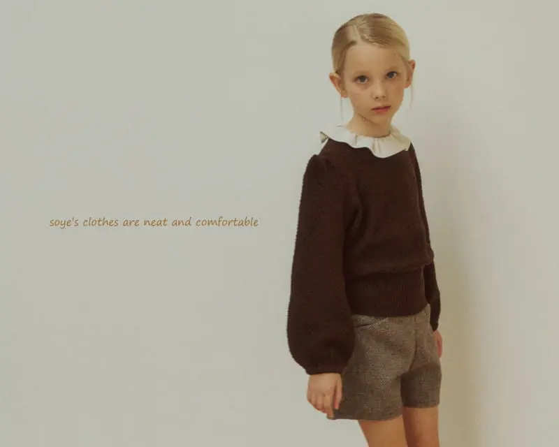 Soye - Korean Children Fashion - #kidzfashiontrend - Shine Knit Tee - 6