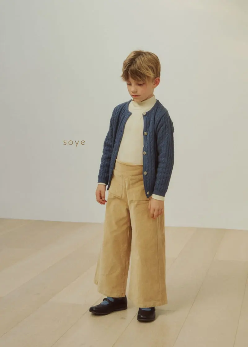 Soye - Korean Children Fashion - #kidzfashiontrend - Tone Check Pants