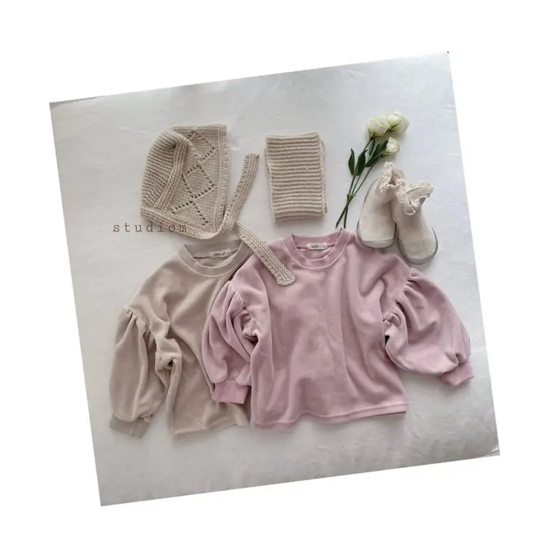 Studio M - Korean Children Fashion - #designkidswear - Violet Tee