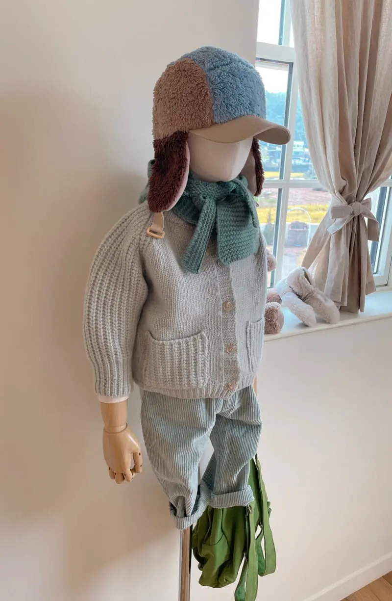 Studio M - Korean Children Fashion - #discoveringself - Shell Cardigan - 3