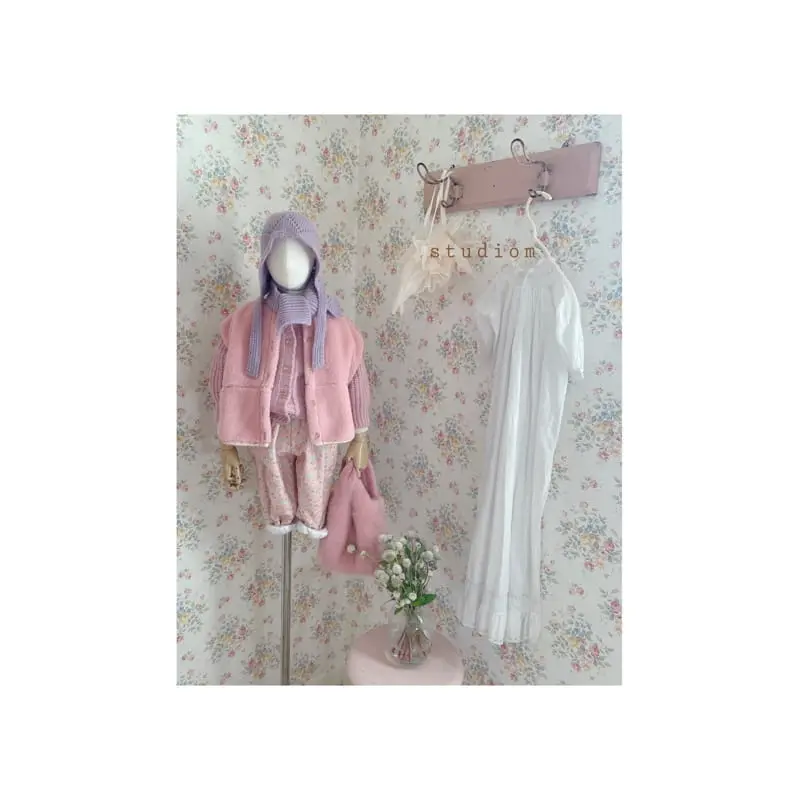 Studio M - Korean Children Fashion - #fashionkids - Blan Vest