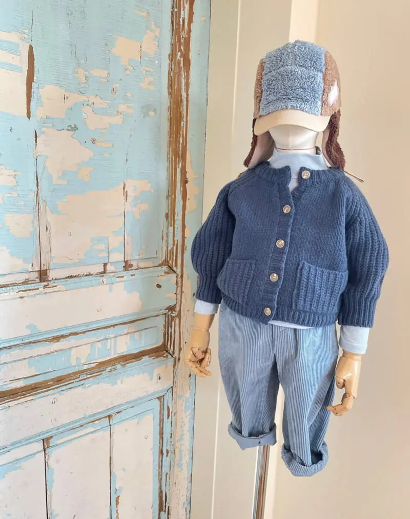 Studio M - Korean Children Fashion - #kidsshorts - Shell Cardigan - 5