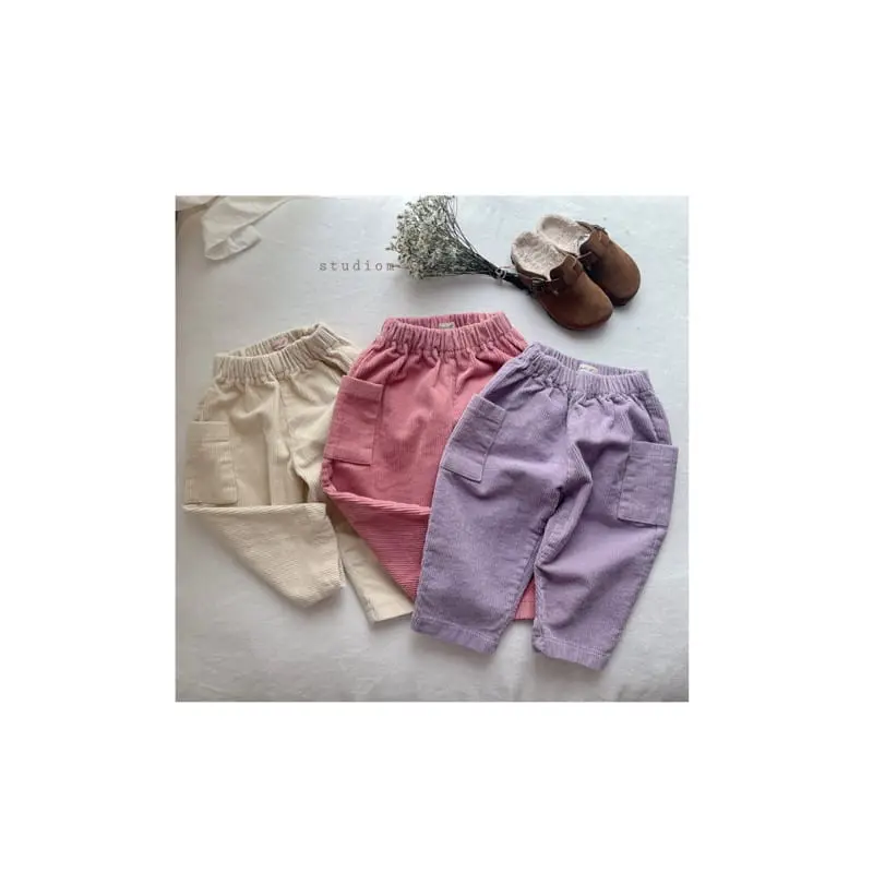 Studio M - Korean Children Fashion - #kidsstore - Lodri Pocket Pants