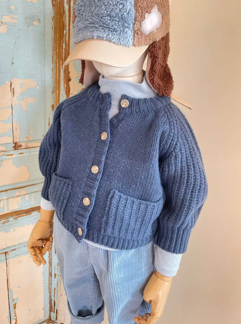 Studio M - Korean Children Fashion - #kidsstore - Shell Cardigan - 6
