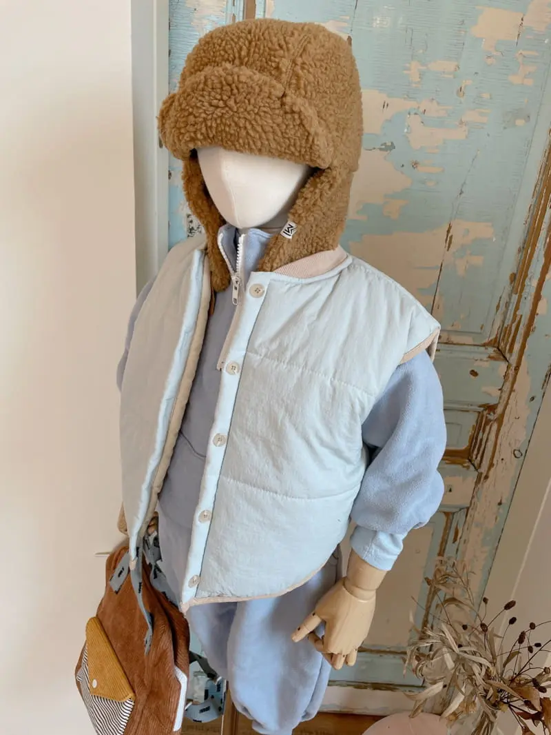Studio M - Korean Children Fashion - #kidsshorts - Smoothe Padding Vest - 4