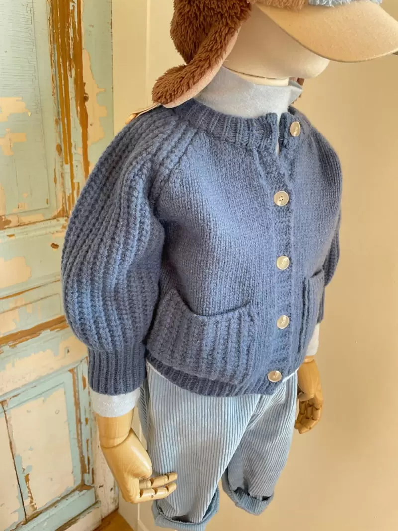 Studio M - Korean Children Fashion - #kidzfashiontrend - Shell Cardigan - 7
