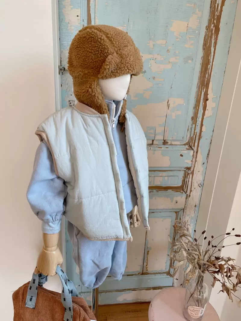 Studio M - Korean Children Fashion - #kidzfashiontrend - Smoothe Padding Vest - 5