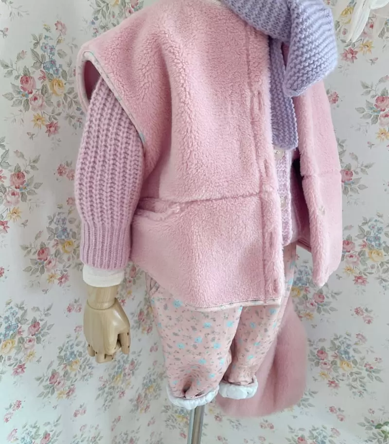 Studio M - Korean Children Fashion - #kidsstore - Blan Vest - 4