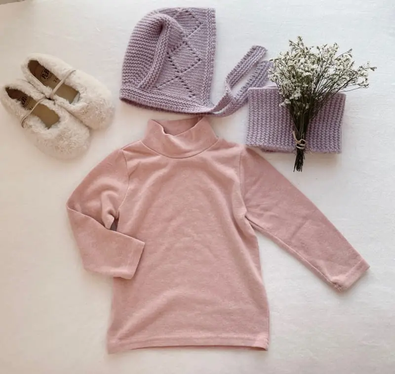Studio M - Korean Children Fashion - #littlefashionista - Tomtom Angora Half Tee - 3