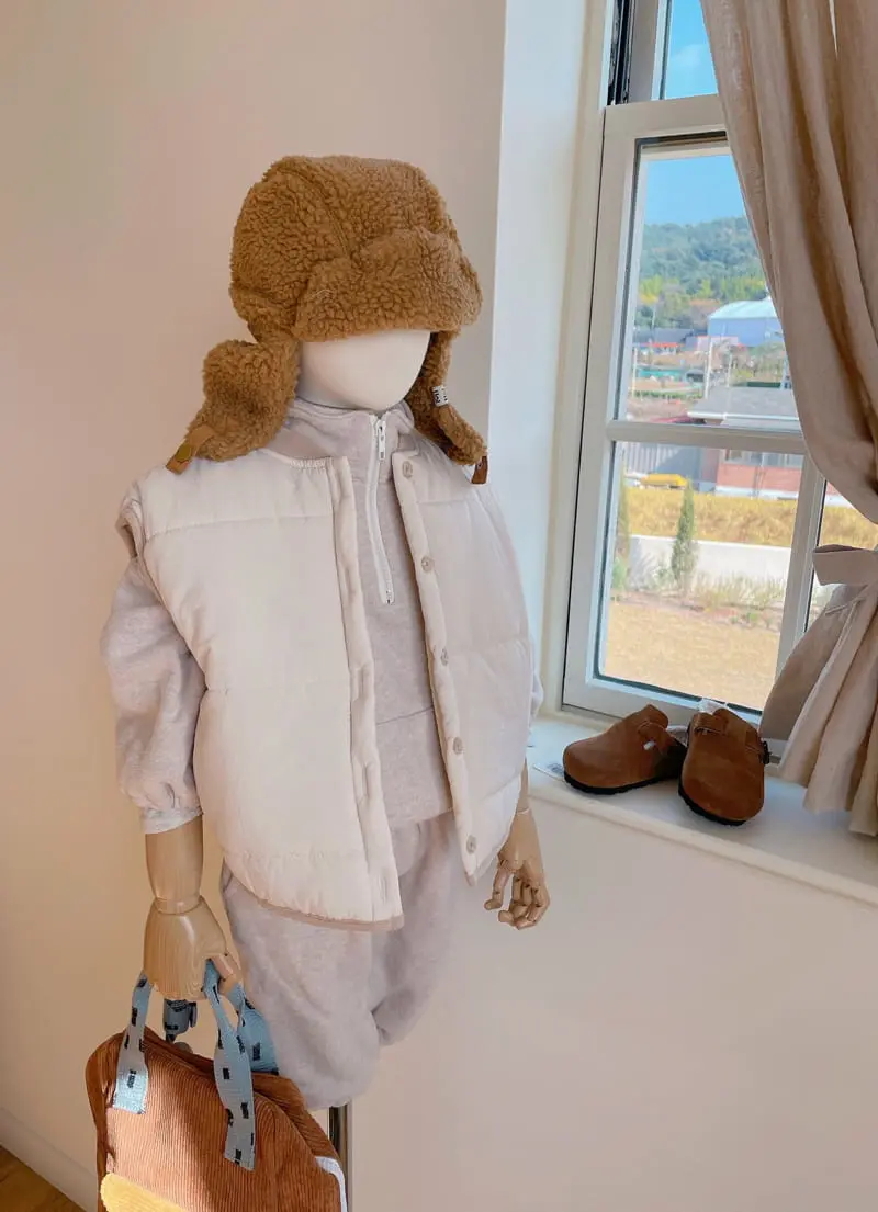 Studio M - Korean Children Fashion - #magicofchildhood - Smoothe Padding Vest - 8