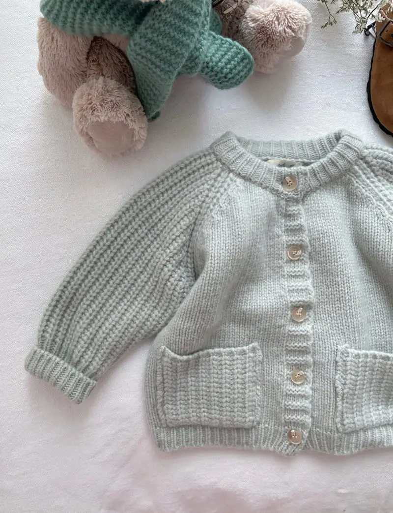 Studio M - Korean Children Fashion - #minifashionista - Shell Cardigan - 11