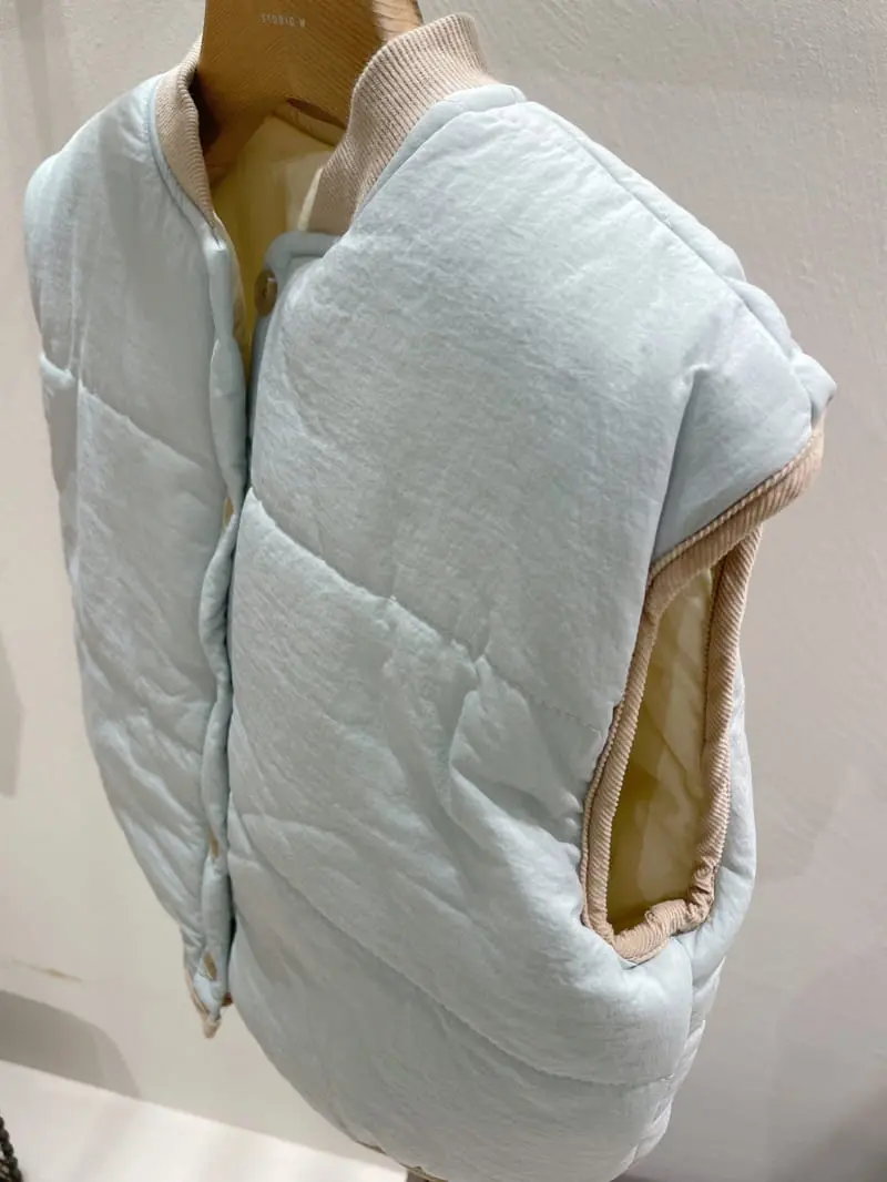 Studio M - Korean Children Fashion - #toddlerclothing - Smoothe Padding Vest - 12