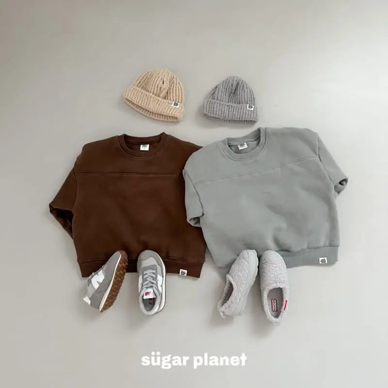 Sugar Planet - Korean Children Fashion - #childofig - Nuga Stitch Sweatshirt
