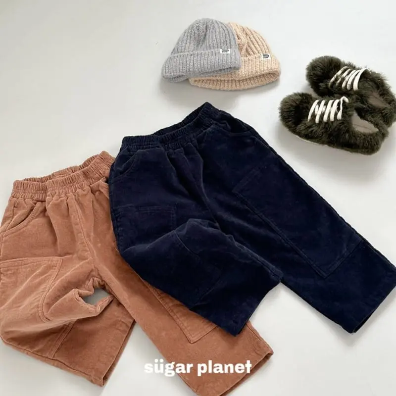 Sugar Planet - Korean Children Fashion - #childrensboutique - Double Corduroy Pants