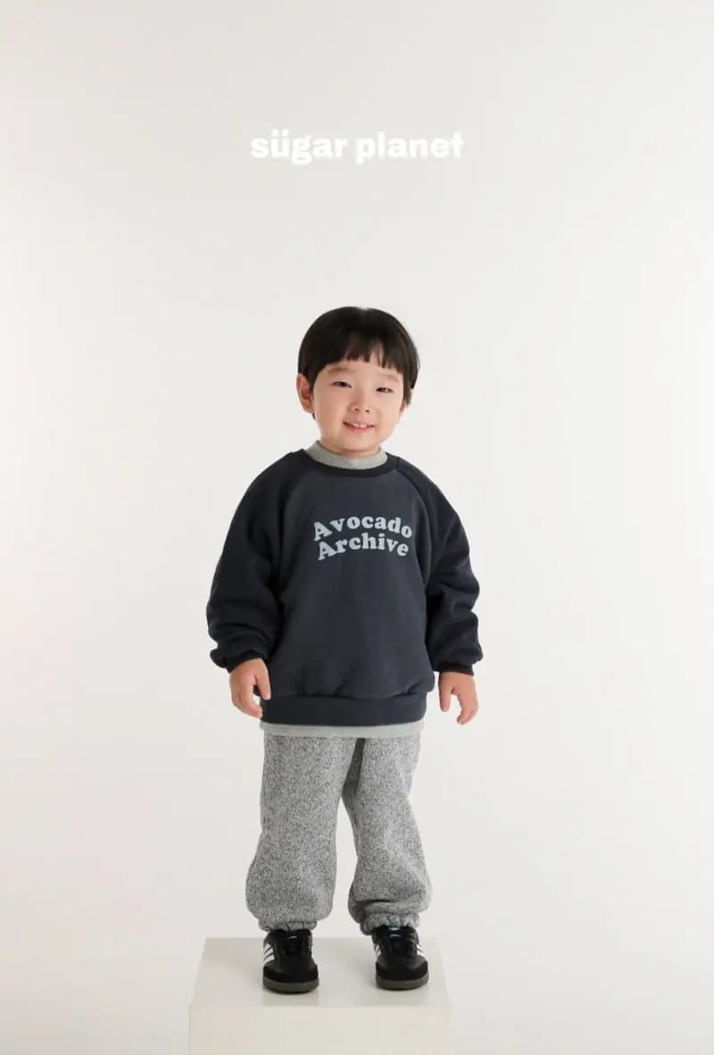 Sugar Planet - Korean Children Fashion - #childrensboutique - Avocado Sweatshirt - 8
