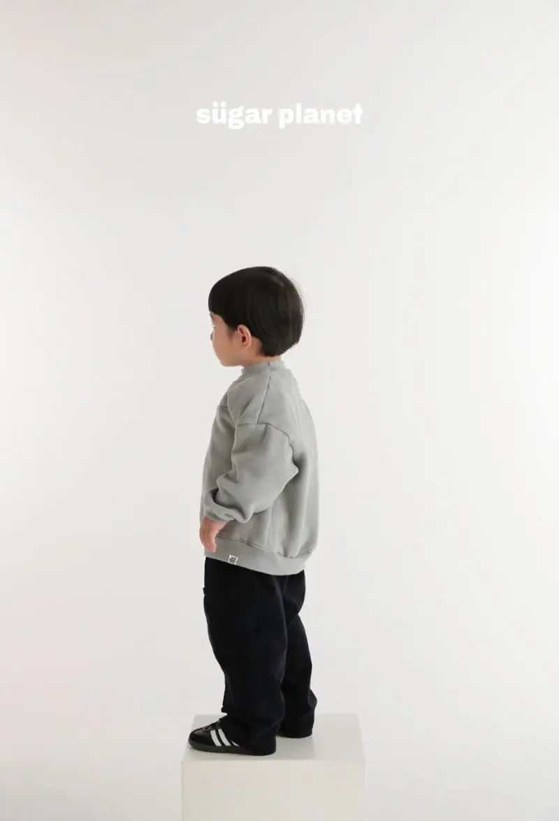 Sugar Planet - Korean Children Fashion - #kidsshorts - Nuga Stitch Sweatshirt - 6