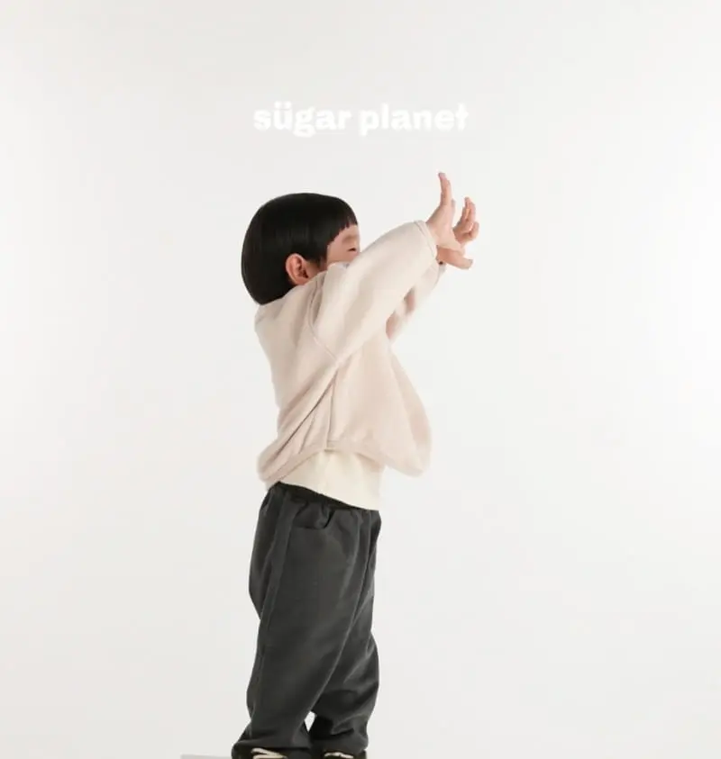 Sugar Planet - Korean Children Fashion - #kidzfashiontrend - Flag Piping Sweatshirt - 3