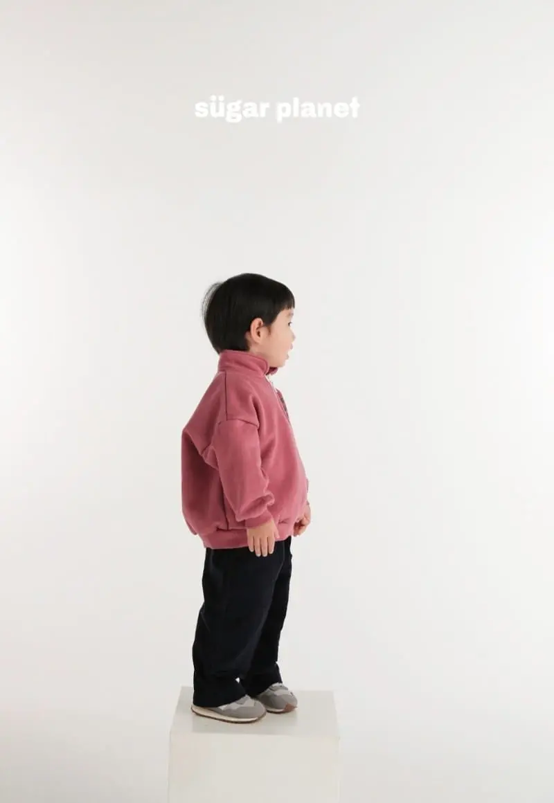 Sugar Planet - Korean Children Fashion - #kidzfashiontrend - Okay Half Zip-up - 11