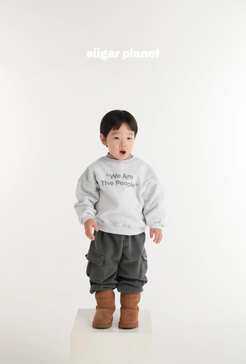 Sugar Planet - Korean Children Fashion - #kidzfashiontrend - People Sweatshirt - 9