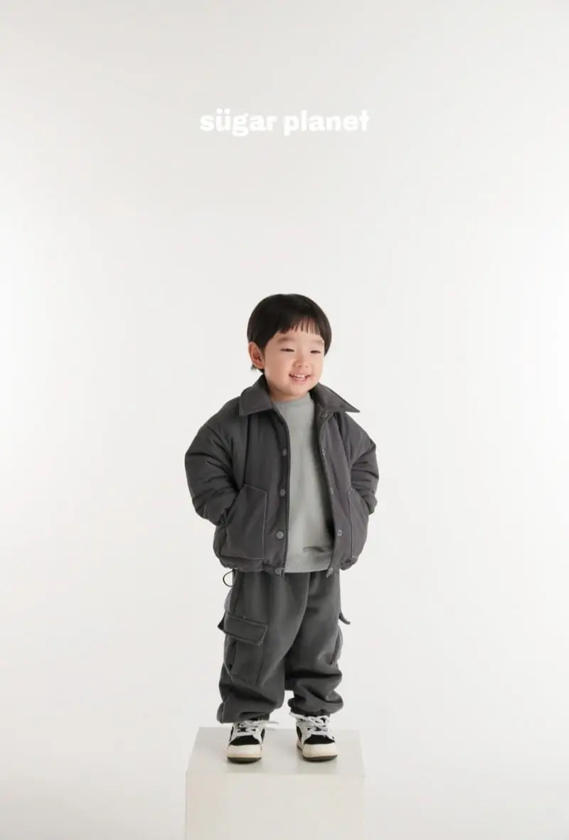 Sugar Planet - Korean Children Fashion - #littlefashionista - Nuga Stitch Sweatshirt - 10