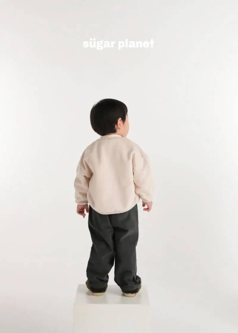 Sugar Planet - Korean Children Fashion - #prettylittlegirls - Flag Piping Sweatshirt - 8
