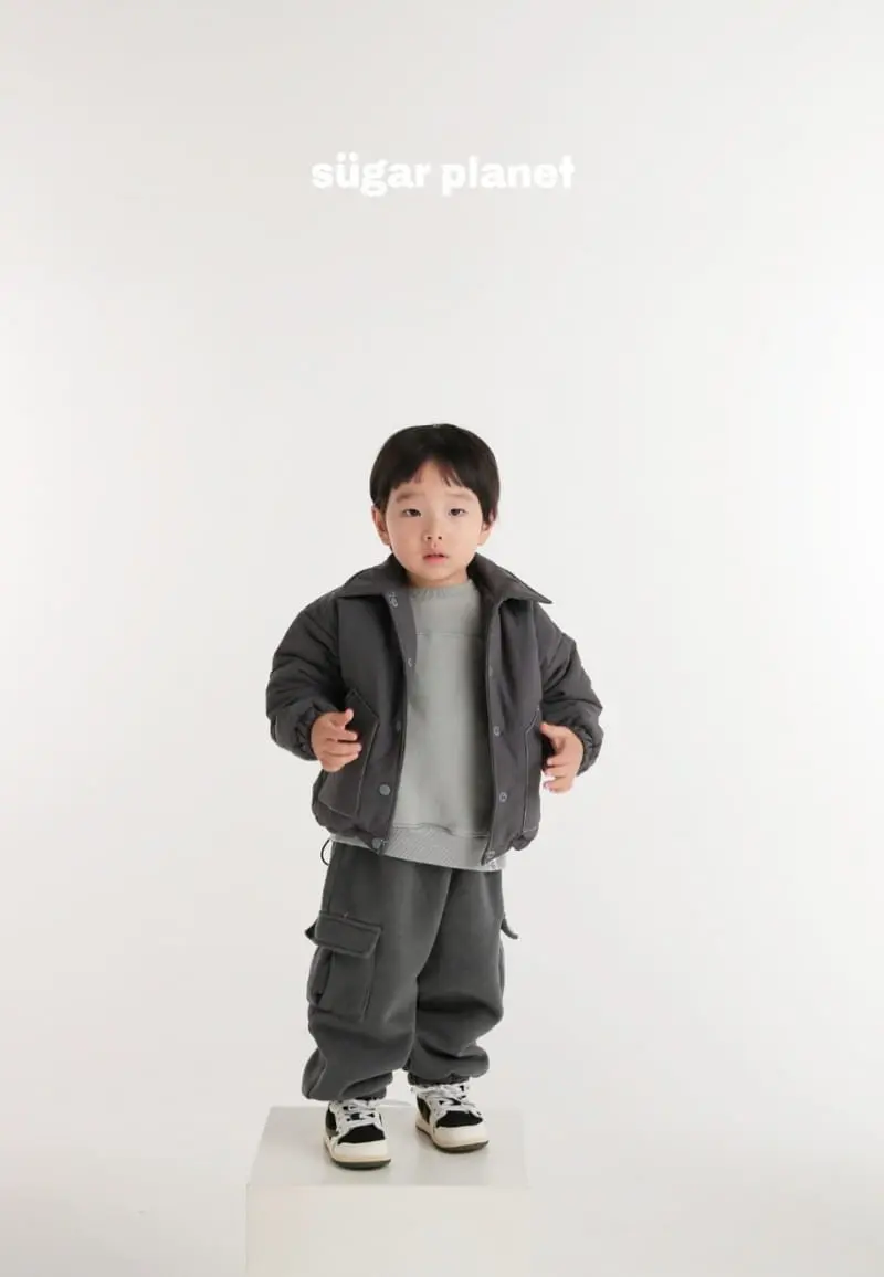 Sugar Planet - Korean Children Fashion - #todddlerfashion - Mellow Stitch Jumper - 12