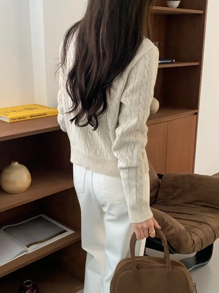Tahiti - Korean Women Fashion - #momslook - Holic Cardigan - 11