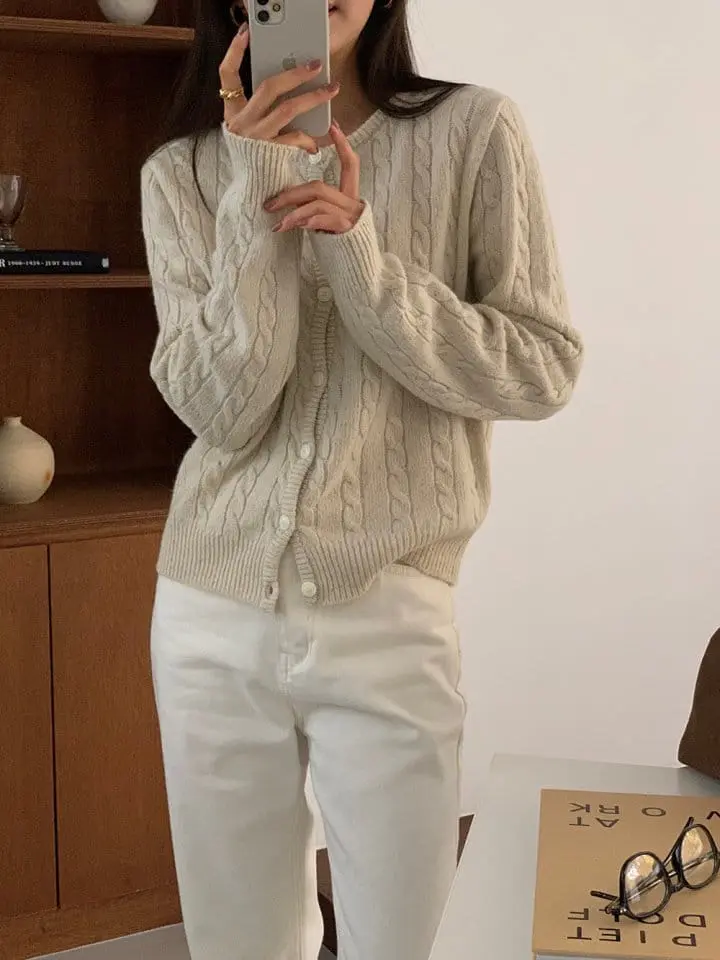 Tahiti - Korean Women Fashion - #momslook - Holic Cardigan - 9