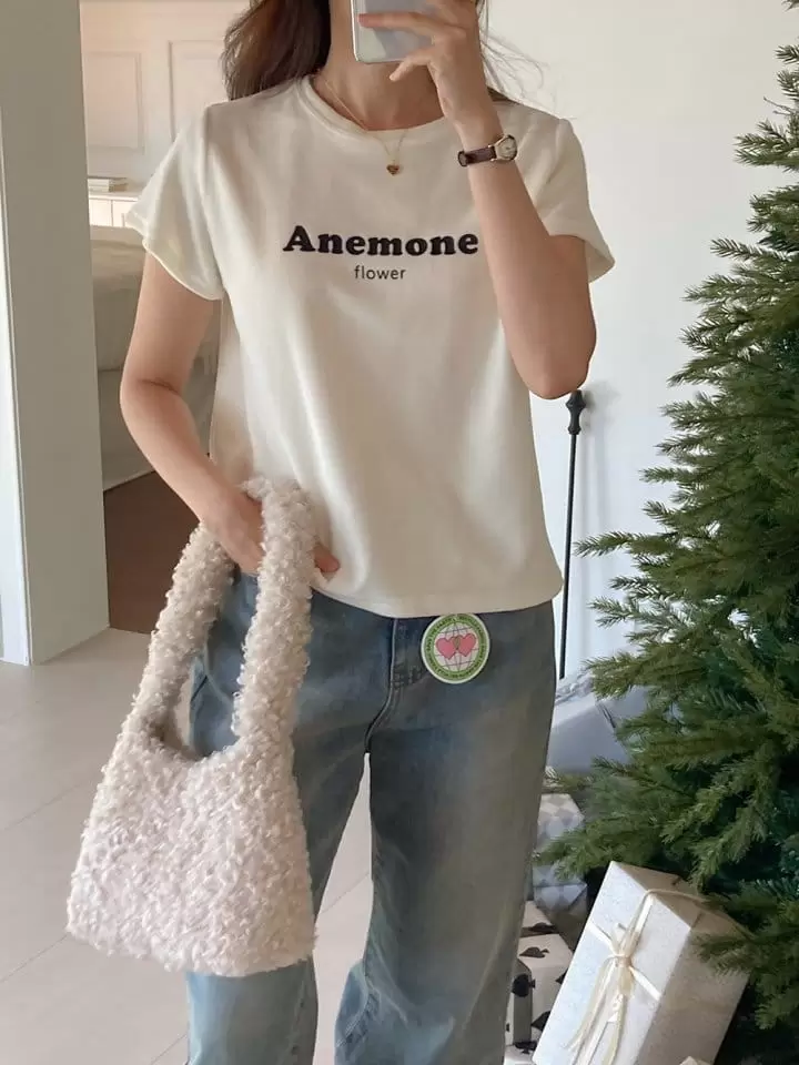 Tahiti - Korean Women Fashion - #restrostyle - Mone Veloure Tee - 3