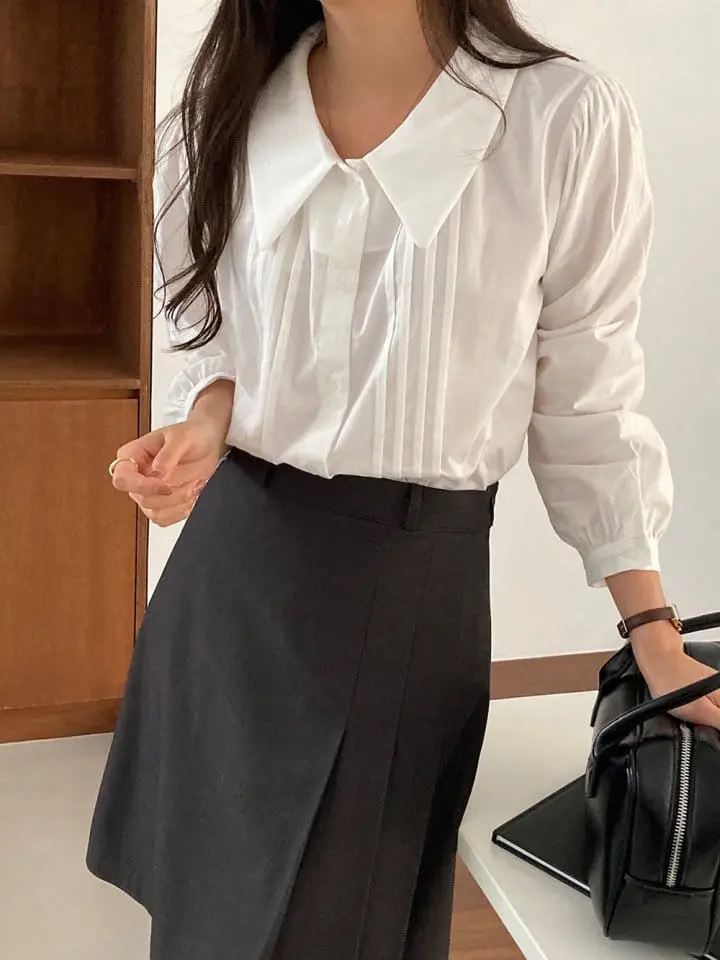 Tahiti - Korean Women Fashion - #romanticstyle - Harmony Blouse
