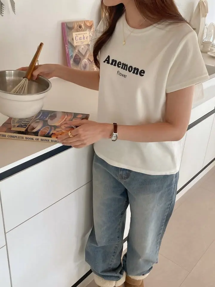 Tahiti - Korean Women Fashion - #thatsdarling - Mone Veloure Tee - 6