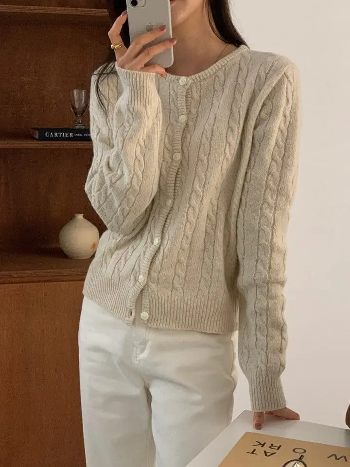 Tahiti - Korean Women Fashion - #womensfashion - Holic Cardigan - 8