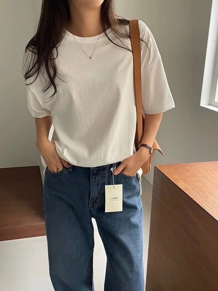 Tahiti - Korean Women Fashion - #womensfashion - Peach Fleece Tee - 7