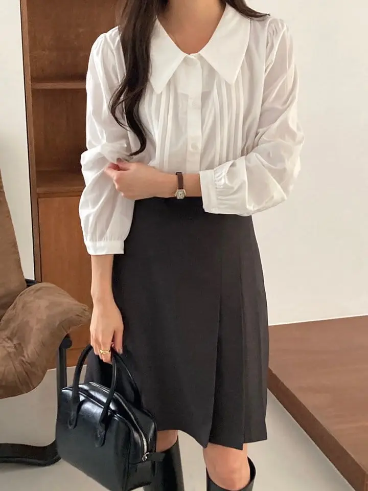 Tahiti - Korean Women Fashion - #womensfashion - Harmony Blouse - 10