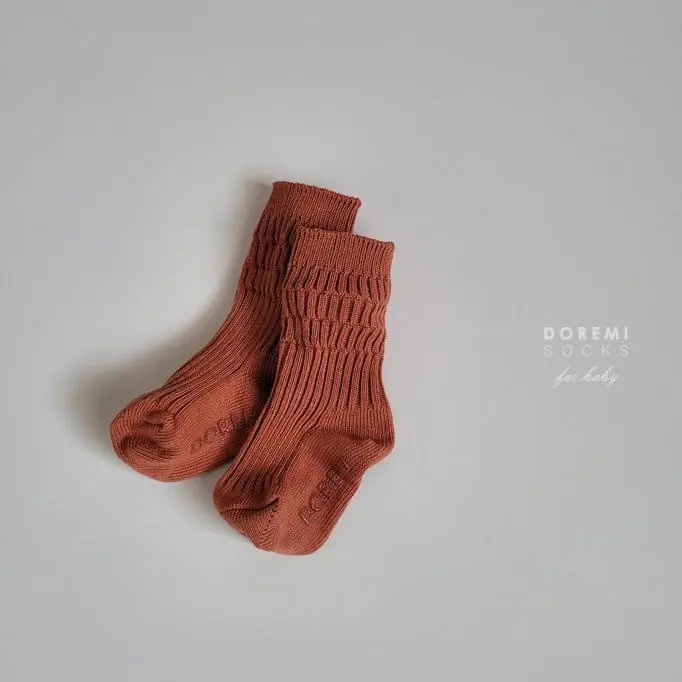 Teamand - Korean Children Fashion - #childrensboutique - Brik Rorom Socks Set - 8