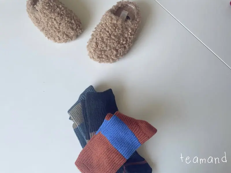 Teamand - Korean Children Fashion - #childrensboutique - Color Block Set - 4