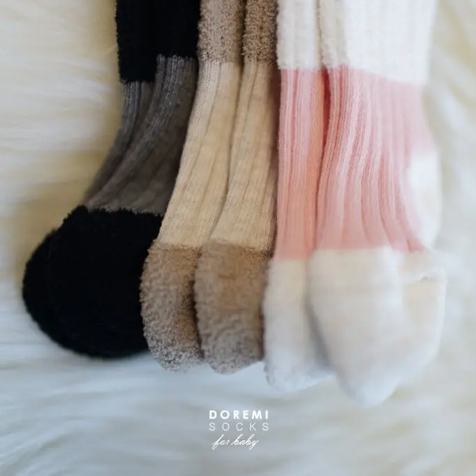 Teamand - Korean Children Fashion - #designkidswear - Soft Two Tone Warmer - 7