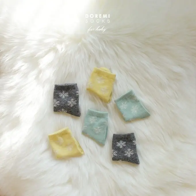 Teamand - Korean Children Fashion - #kidsstore - Angora Socks Set - 9