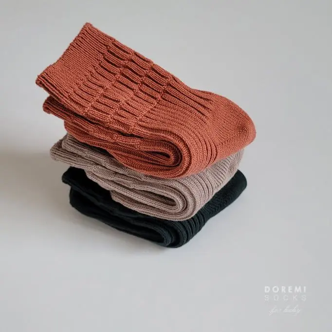 Teamand - Korean Children Fashion - #minifashionista - Brik Rorom Socks Set - 2