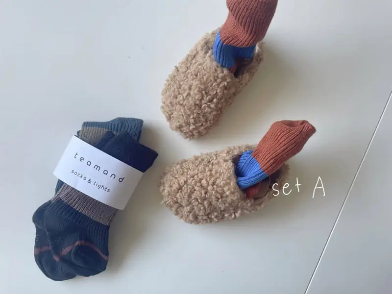 Teamand - Korean Children Fashion - #stylishchildhood - Color Block Set
