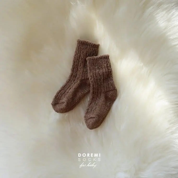 Teamand - Korean Children Fashion - #stylishchildhood - Twist Socks Set - 3