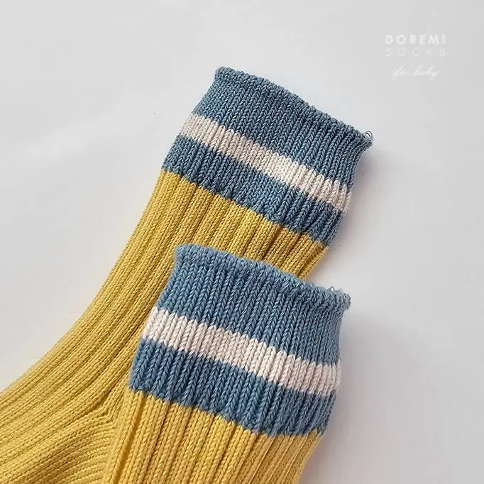 Teamand - Korean Children Fashion - #toddlerclothing - Sand Dotom OAtmeal Socks Set - 6