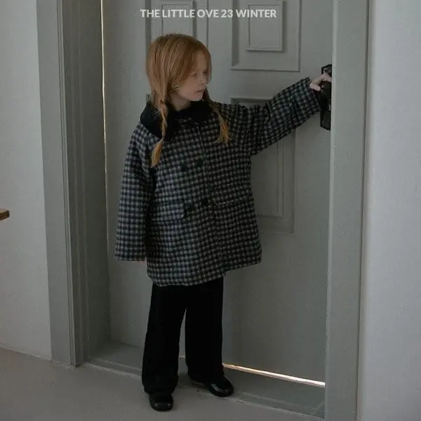 The Little Ove - Korean Children Fashion - #discoveringself - Double Coat - 9