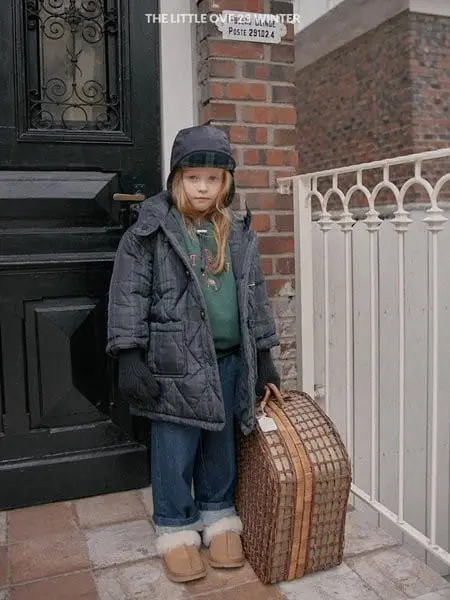 The Little Ove - Korean Children Fashion - #fashionkids - Classic Padding Coat - 9