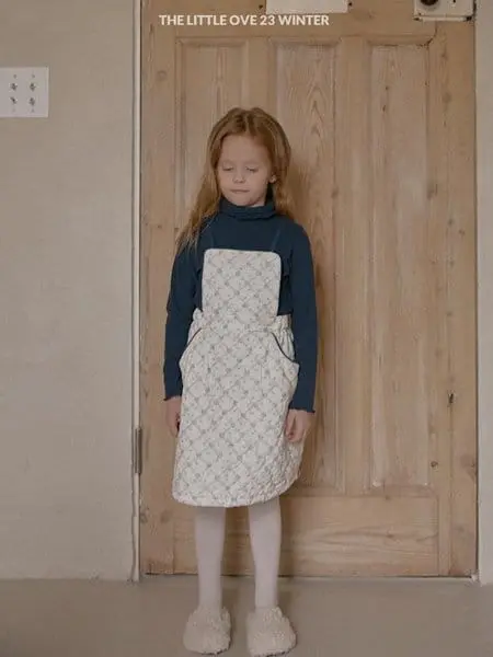 The Little Ove - Korean Children Fashion - #kidzfashiontrend - Lace Turtleneck Tee - 8