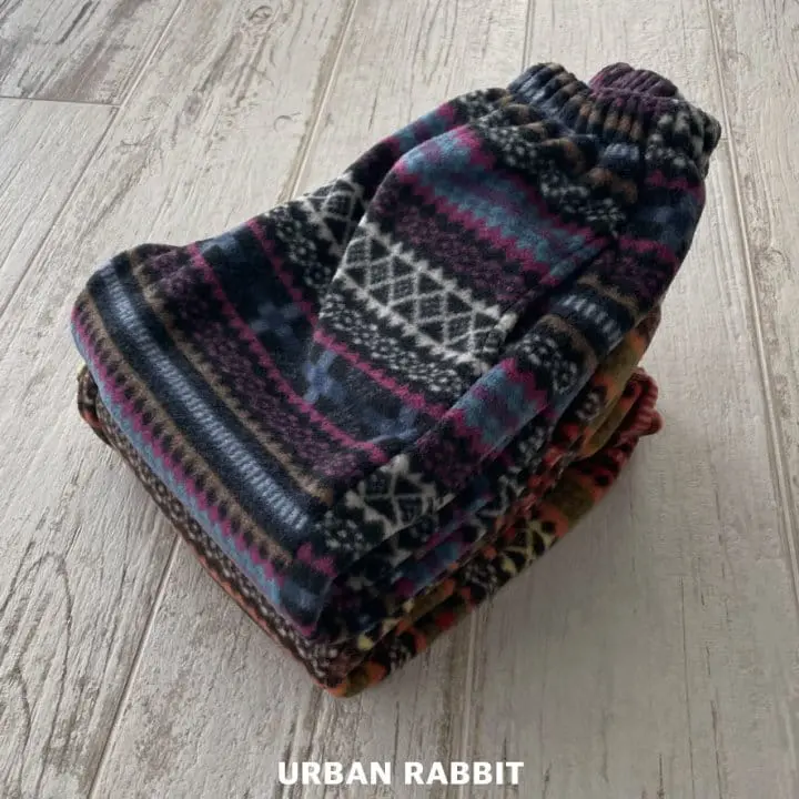 Urban Rabbit - Korean Children Fashion - #discoveringself - Esnic Fleece Pants - 6