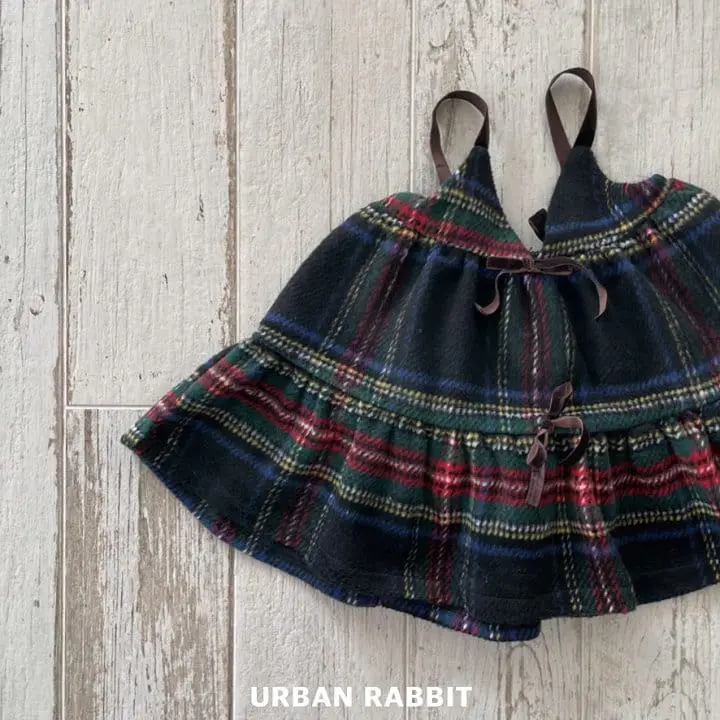 Urban Rabbit - Korean Children Fashion - #toddlerclothing - Carol Check One-piece - 5