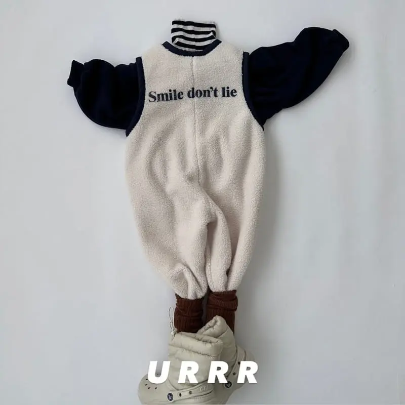 Urrr - Korean Children Fashion - #childofig - Smile Jumpsuit - 7