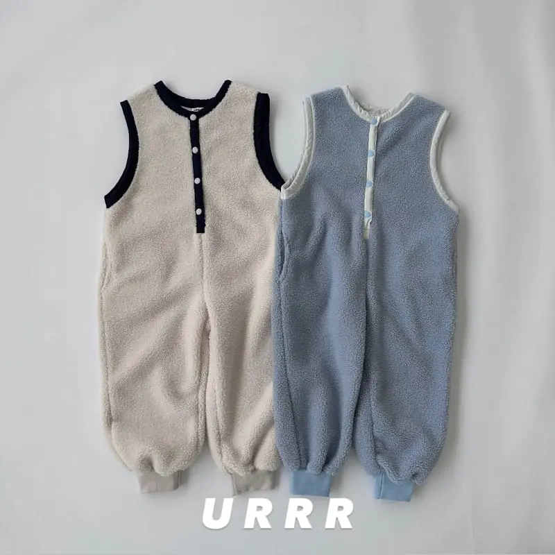 Urrr - Korean Children Fashion - #kidzfashiontrend - Smile Jumpsuit