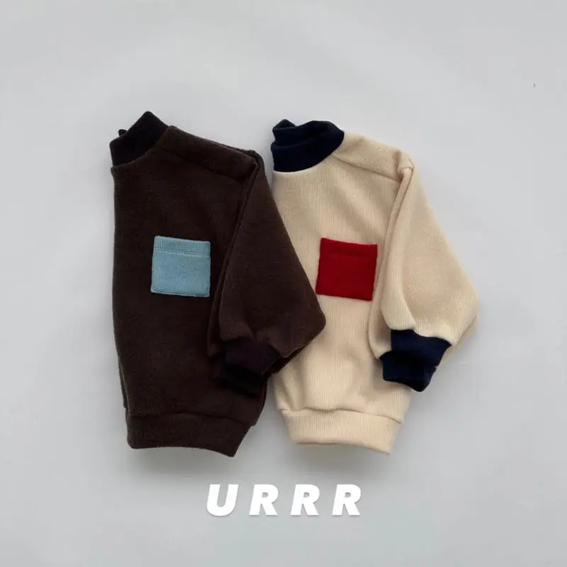Urrr - Korean Children Fashion - #magicofchildhood - Plain Sweatshirt